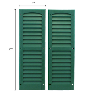 green shutters