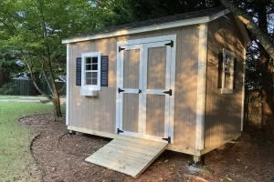 backyard wood shed greer sc