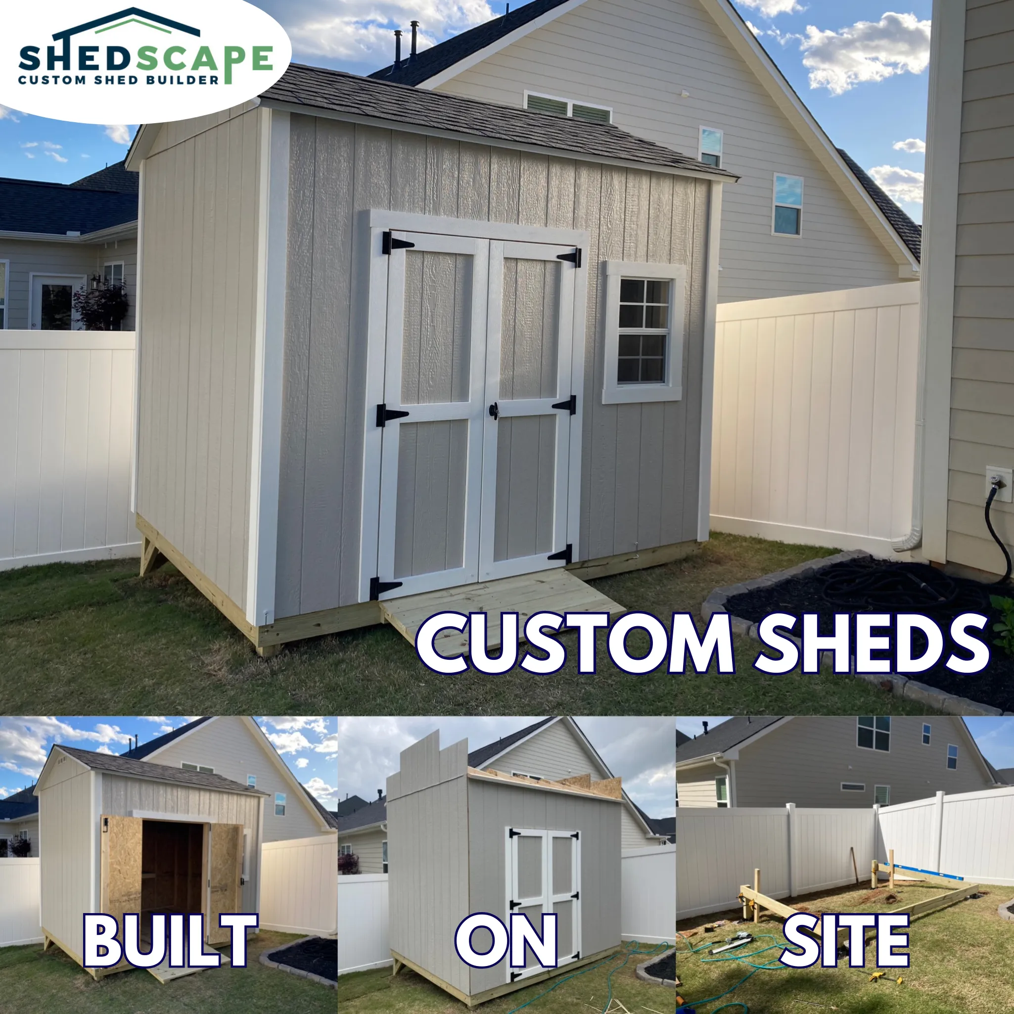 build on site sheds