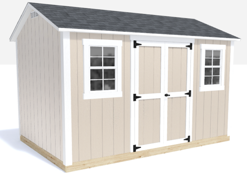 gable storage shed