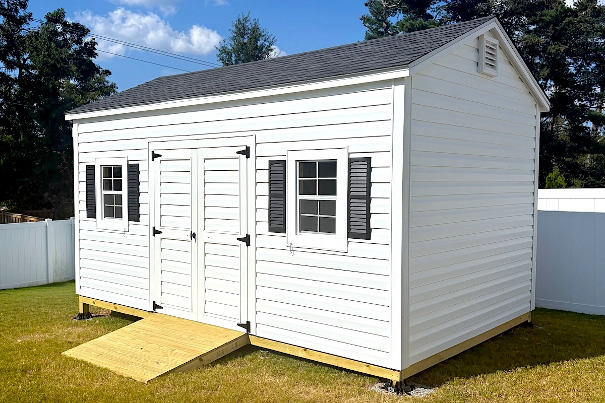 custom built sheds on site greenville sc