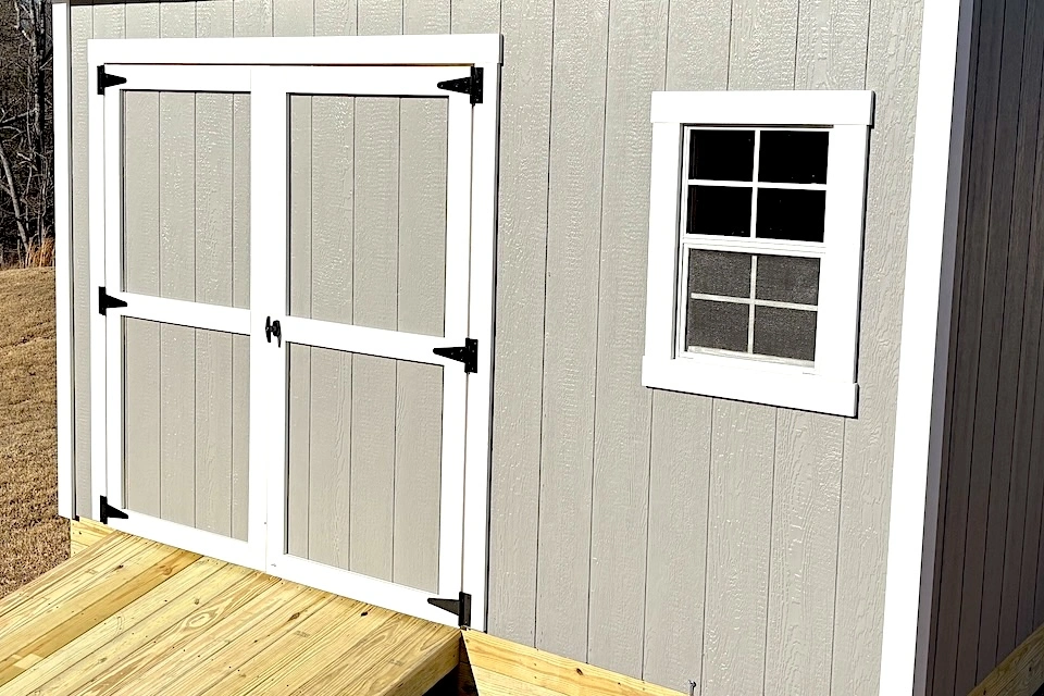 double door shed doors