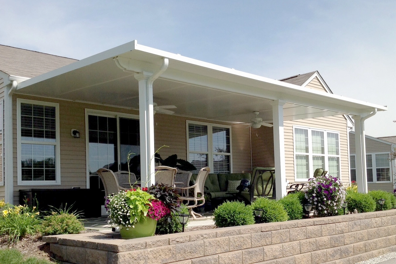 extruded aluminum patio covers attached to house simpsonville sc