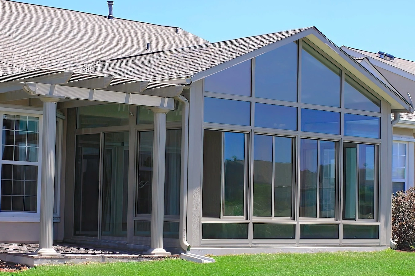 glass sunroom addition contractors simpsonville sc