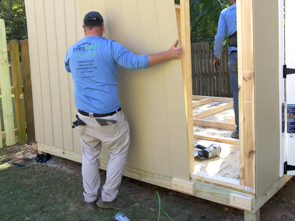 sheds built on site near me mauldin sc