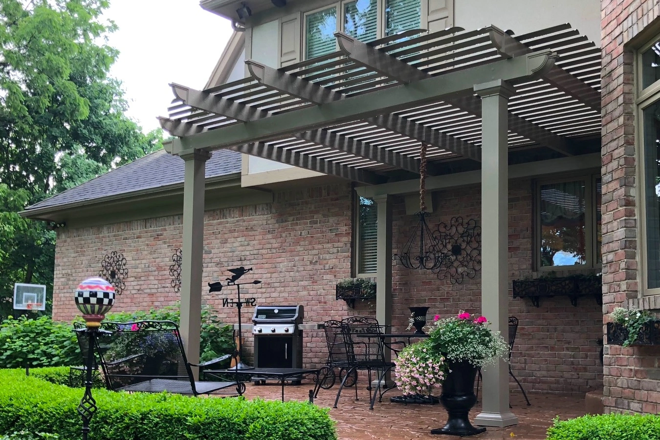 outdoor patio pergola small greenville sc
